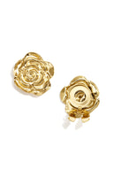 Manchetknopen met bloemmotief, casual, roestvrij staal, dagelijkse accessoires